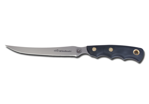 Knives of Alaska Knives of Alaska Steelheader Fillet Knife- 440C Steel, Black SureGrip Handle