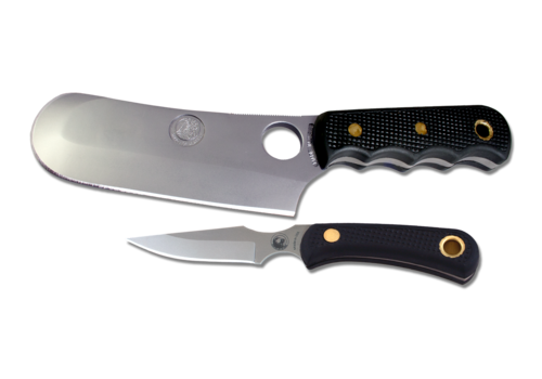 Knives of Alaska 00003FG--KNIVES OF ALASKA, Brown Bear/Cub Combo, D2, SureGrip