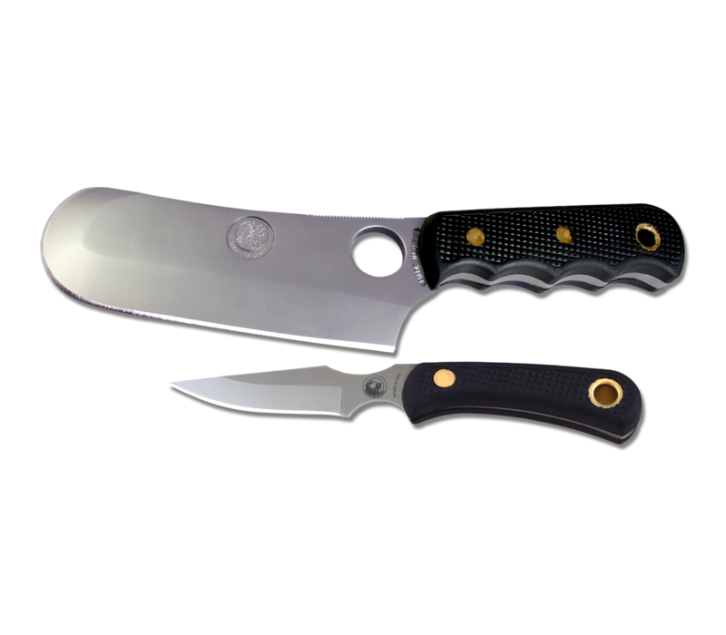 Knives of Alaska Brown Bear Combo- D2 Steel,  SureGrip Handles
