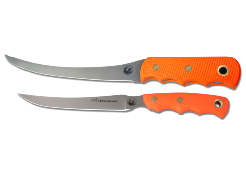 Knives of Alaska Knives of Alaska, Fisherman's Combo, 440C, Orange SureGrip