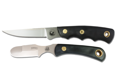 Knives of Alaska Knives of Alaska Jaeger-Muskrat Combo- D2 Steel, SureGrip Handle