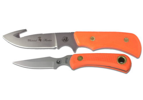 Knives of Alaska Knives of Alaska, Whitetail Guthook-Cub Bear Combo, D2, Orange SureGrip