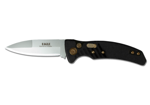 Knives of Alaska 00941FG--KNIVES OF ALASKA, Eagle Automatic, S30V, Black G10