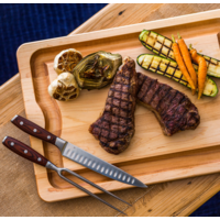 JK Adams Maple BBQ Carving Board Large 24x16x1