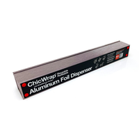 ChicWrap Stainless Steel Aluminum Foil Dispenser-18"x30"