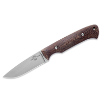 White River Knife & Tool  Hunter- Natural Burlap Micarta, CPM S35VN