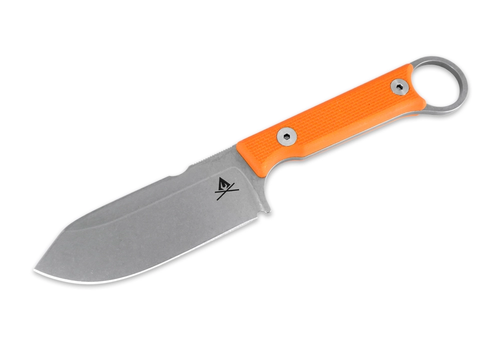 White River Knife & Tool White River Firecraft 3.5 Pro- Orange Textured G10, CPM S35VN Steel