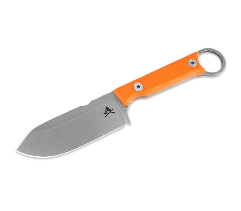 White River Firecraft 3.5 Pro- Orange Textured G10, CPM S35VN Steel