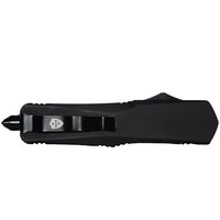 Templar Small Black Rubber OTF Black 440C Dagger