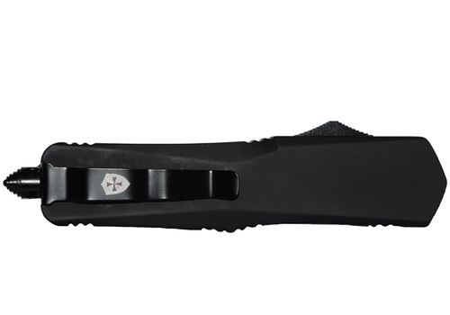 Templar Templar Small Black Rubber OTF Black 440C Drop Point