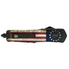 Templar Templar Large OTF, Betsy Ross Flag Silver 440C Drop Point
