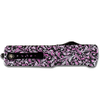 Templar Templar Small Premium Weighted Pink Fleur OTF Drop Point Black CPM D2