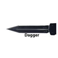 Templar Premium Lightweight Slim OTF, 1776 Flag, Black CPM D2 Dagger