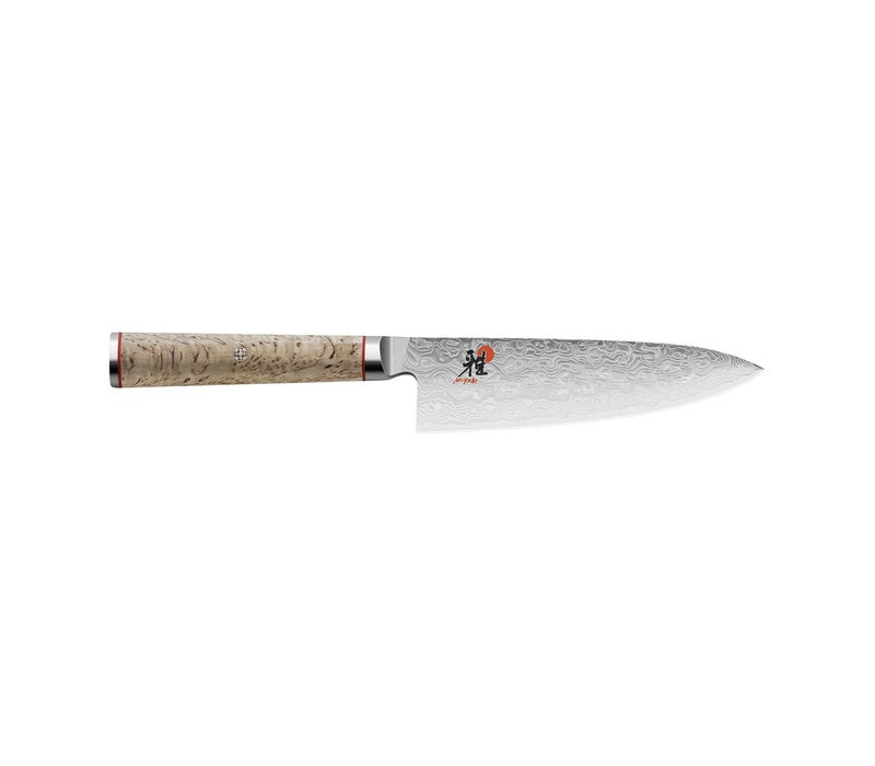Zwilling Miyabi Birchwood SG2  6" Chef's Knife Damascus