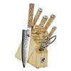 Zwilling Miyabi Birchwood SG2 7pc Block Set Damascus