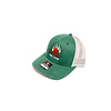 Bear Claw Low Profile Heather Trucker Cap-  Green-Light Grey