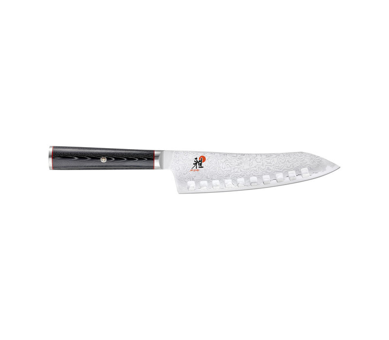 Zwililng, MIYABI, Kaizen , 7" Hollow Edge Rocking Santoku