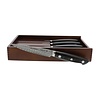 Zwilling, Kramer, Euroline, 4 Pc Steak Knife Set, Stainless Damascus