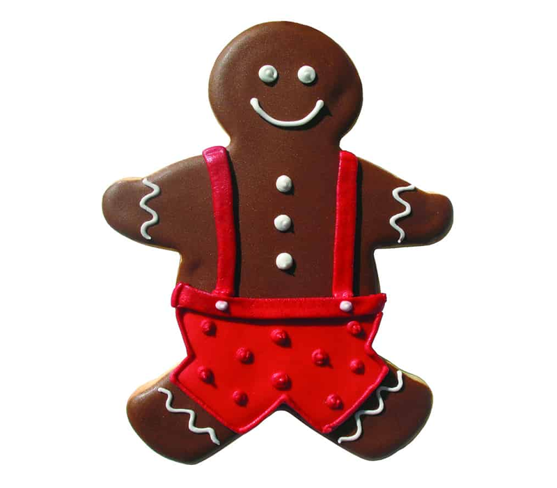 R&M, Gingerbread Boy Cookie Cutter 5" (Single)  PN: 1054S