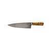 Dragon's Breath Forge Dragon's Breath Forge Custom Damascus Chef's Knife, Sapele Handle