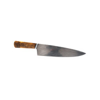 Dragon's Breath Forge Custom Damascus Chef's Knife, Sapele Handle