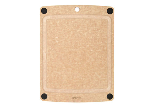 Epicurean Epicurean All-In-One Cutting Board Natural with Rubber Feet 14.5"x11.25"