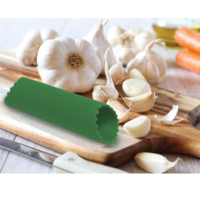 Fantes Cousin Monica's Silicone Garlic Peeler Tube- Green