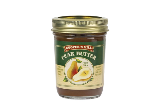 Cooper's Mill Cooper's Mill Pear Butter (No Sugar Added) - Half Pint