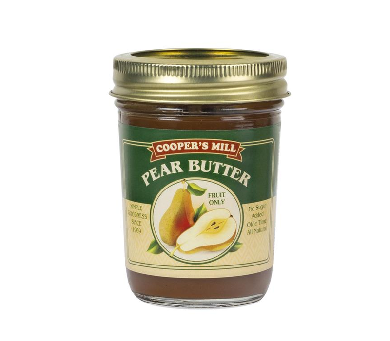 Cooper's Mill Pear Butter (No Sugar Added) - Half Pint