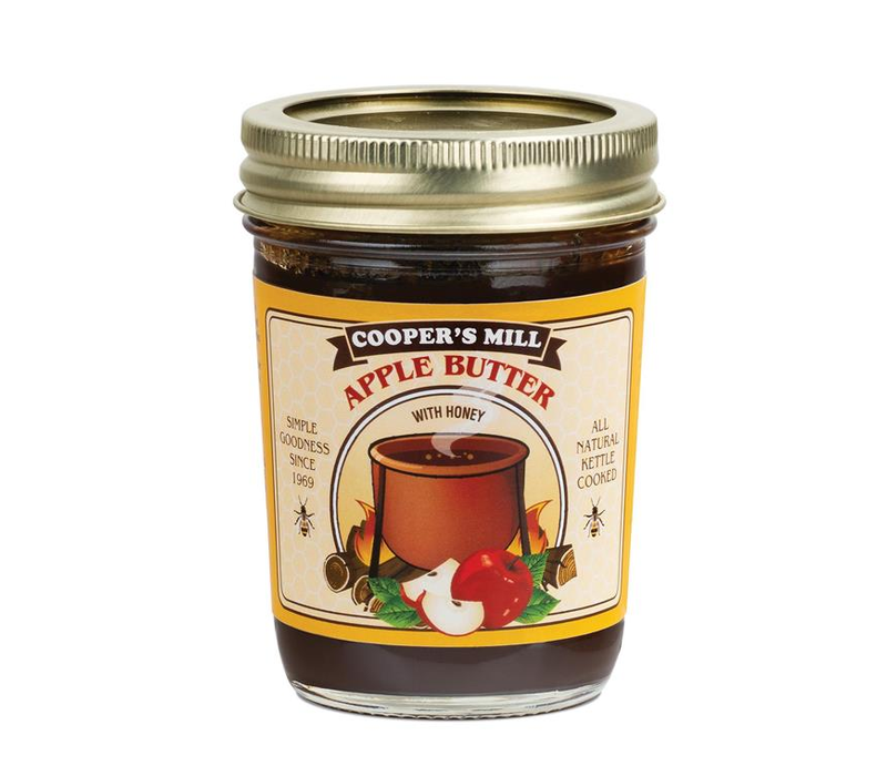 Cooper's Mill Apple Butter w/ Honey - Half Pint
