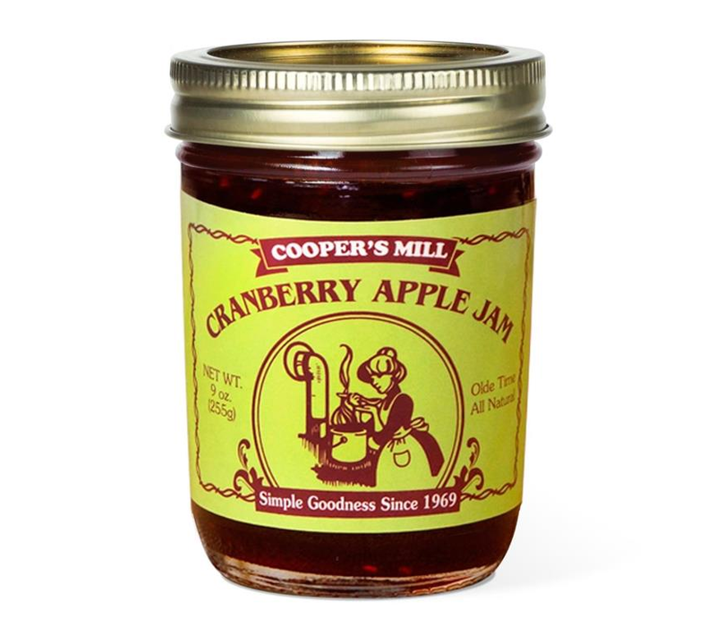 JJ15--Crossroads, Cranberry Apple Jam - Half Pint