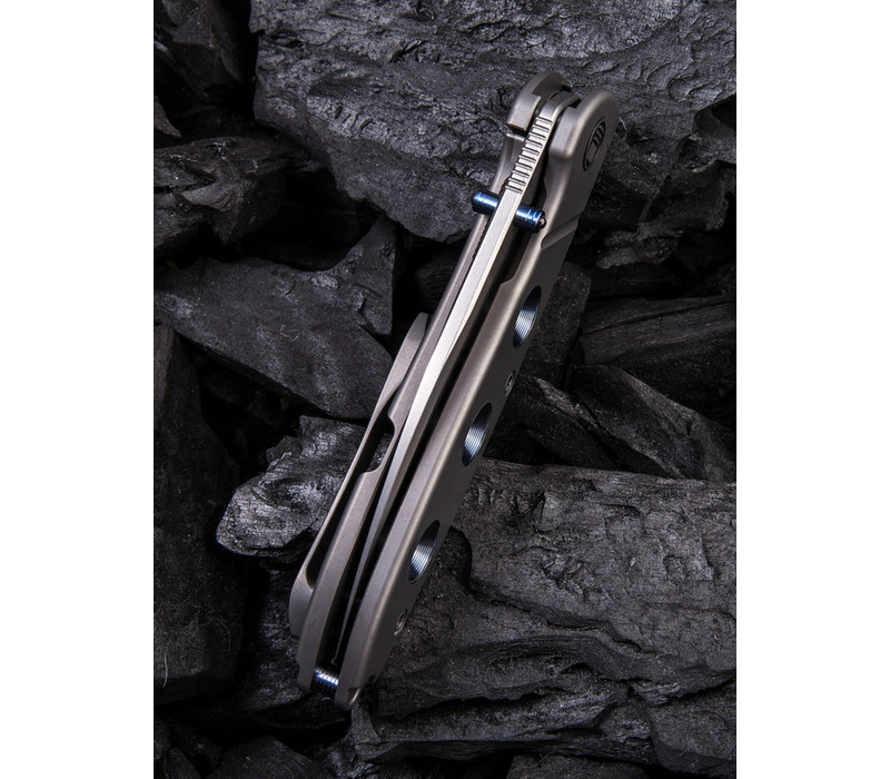 908B--WEKnives, Schism W/Titanium Handle & CPM S35VN Steel