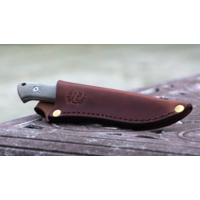 White River Small Game Knife-Black Burlap Micarta, CPM S35VN Steel