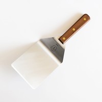 Lamson,  4"x5" Hamburger Turner with Walnut Handle