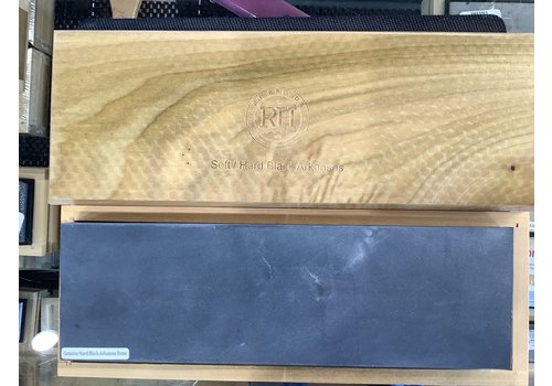 RH Preyda Preyda, Combination Wide Bench Stone, Soft/Hard Black Arkansas 10"x3"x1"