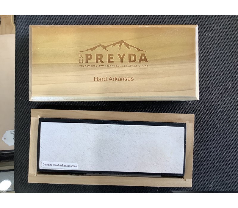 RH Preyda Hard Arkansas Bench Stone, 6"x 2"x 1/2"