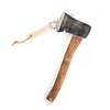 RH Preyda 30568--RH Preyda, Axe Sharpening Stone, Soft Arkansas/Hard Black Arkansas on  Wood Paddle  6” x “1 x 1/4”