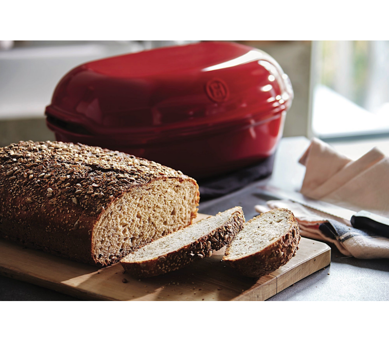 Emile Henry Artisan Bread Loaf Baker- Burgundy