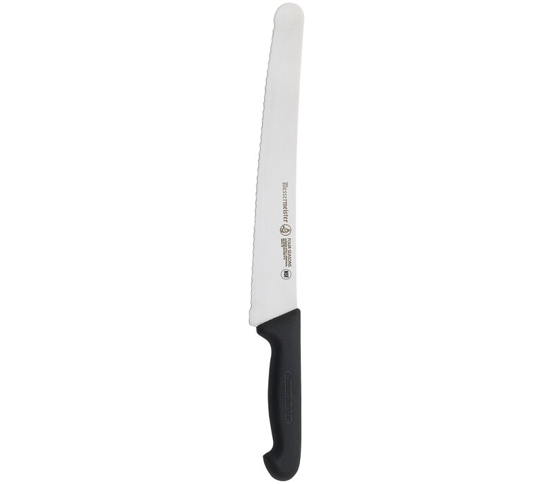Messermeister, Pro Series Scalloped Bread Knife / Round Tip / 10”