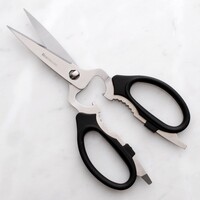 Messermeister, 8" Black Take-Apart Kitchen Scissors