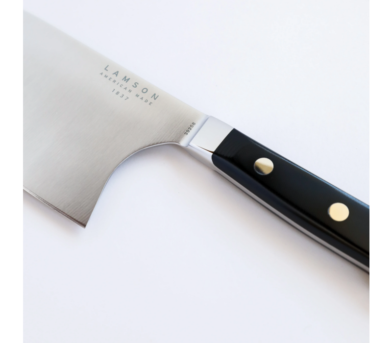 Lamson, Midnight Series 8″ Premier Forged Chinese Santoku Cleaver