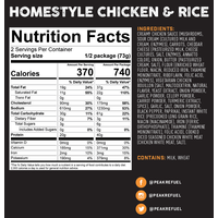 Peak Refuel Homestyle Chicken & Rice Meal