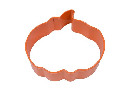 R&M (discontinued) R&M Pumpkin Cookie Cutter 5"- Orange