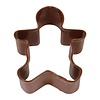 R&M R&M Gingerbread Boy Cookie Cutter 2.25" - Brown