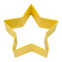 R&M Star Cookie Cutter 2.75" - Yellow
