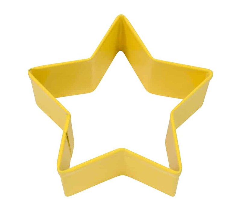 R&M Star Cookie Cutter 2.75" - Yellow