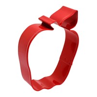 1280/RS--R&M, APPLE 4" COOKIE CUTTER RED