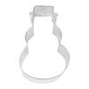 R&M Snowman with Top Hat Cookie Cutter 4"