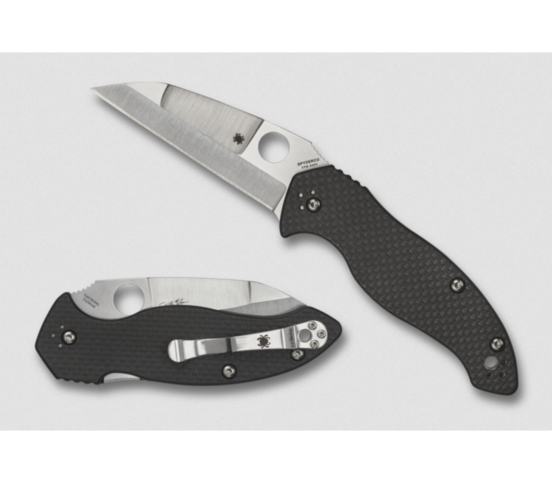 Spyderco, Canis Carbon Fiber G10 Handle and CPM S30V