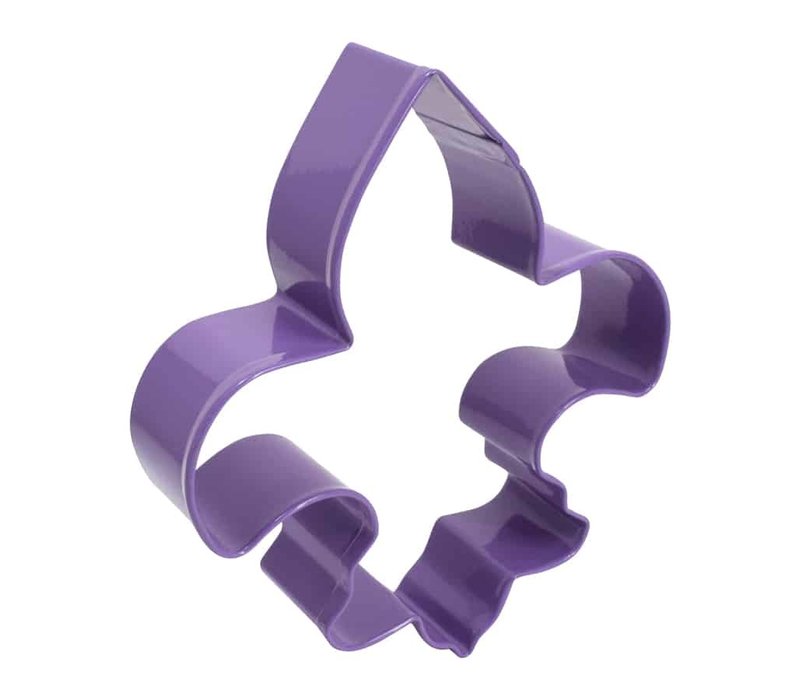 R&M Fleur de Lis Cookie Cutter 4.5" - Purple